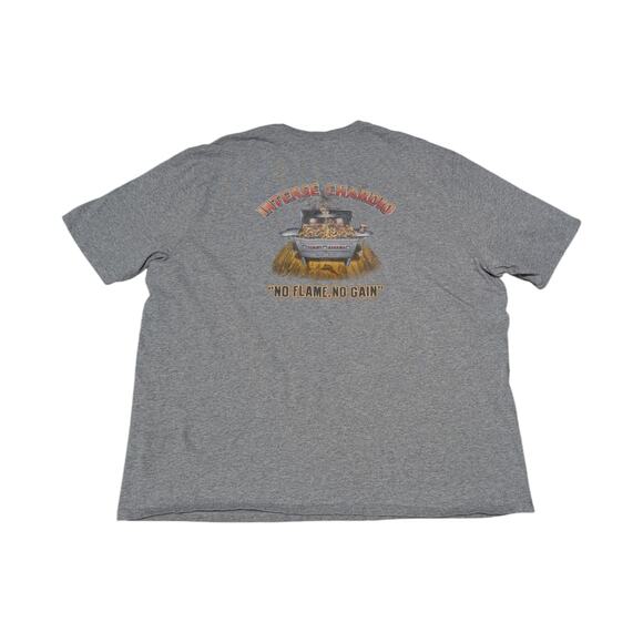 Tommy Bahama Intense Chardio No Flame No Gain Tee Shirt Dadcore Dad Streetwear - Picture 1 of 6
